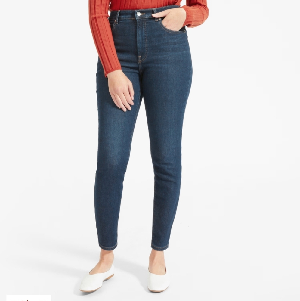Everlane High Rise Skinny Blue Jean - SZ 26